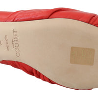 Annabell Flat Nap Chilli Leather Flat Shoes