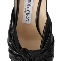 Annabell 85 Black Patent Leather Pumps