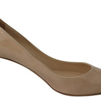 Romy 60 Nude Leather Pumps