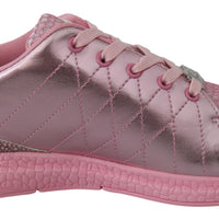 Pink Blush Polyester Runner Gisella Sneakers Shoes