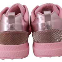 Pink Blush Polyester Runner Gisella Sneakers Shoes