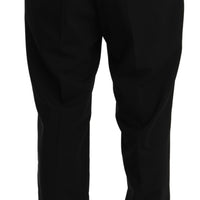 Black Formal Dress Trouser Wool Pants