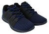 Blue Indaco Polyester Runner Mason Sneakers Shoes