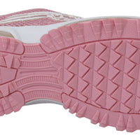 Pink Blush Polyester Gretel Sneakers Shoes