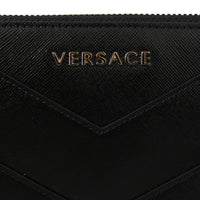 Zip Around Leather Wallet