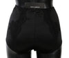 Black Silk Lace Stretch Underwear Bottoms