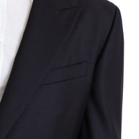 Black Wool Single Breasted NAPOLI Blazer