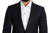 Black Wool Slim Fit Men Coat NAPOLI  Blazer