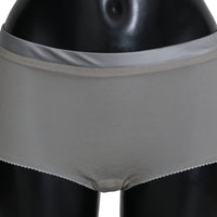 Underwear Silver With Net Silk Bottoms