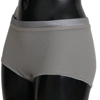 Underwear Silver With Net Silk Bottoms