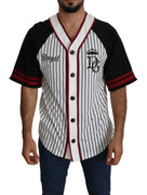 Multicolor King Royal DG Baseball Jersey Striped T-shirt