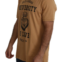 Brown University Of Love Cotton Tee T-shirt