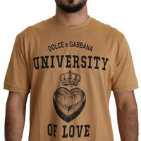 Brown University Of Love Cotton Tee T-shirt