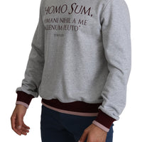 Gray Homo Sum Turtleneck Pullover Sweater