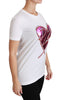 White Cotton DG Love Heart Top T-shirt