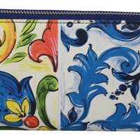 Majolica Dauphine Leather Continental Clutch Wallet