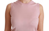 Pink Cashmere Silk Sleeveless Tank Top
