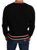 Black Cashmere Pig of the Year Pullover Sweater