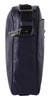 Blue Calf Leather Crossbody Bag