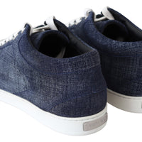 Miami Blue Denim Sneakers