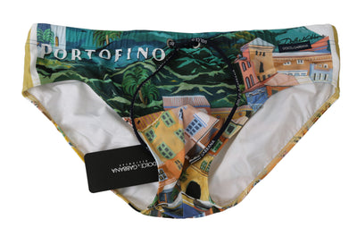 Green PORTOFINO Beachwear Briefs Nylon  Swimwear