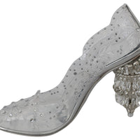 Transparent Crystal Heels CINDERELLA Shoes