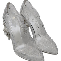 Transparent Crystal Heels CINDERELLA Shoes