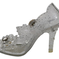 CINDERELLA Transparent Crystal Heels Shoes