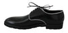 Black Leather Derby Dress Formal Mens  Shoes