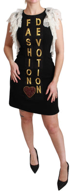 Black Fashion Devotion Sheath Mini Dress