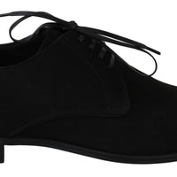 Black Leather Derby Dress Formal Mens  Shoes