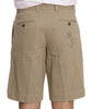 Beige Cotton Linen Royal Bee Shorts  Chinos