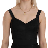 Romper Bodysuit Black Stretch Dress