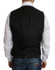 Black Silk Dress Waistcoat