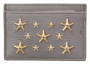 Umika Light Khaki/Gold Leather Card Holder