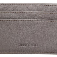 Umika Light Khaki/Gold Leather Card Holder