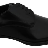 Black Leather Dress Formal Wingtip Shoes