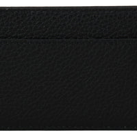 Aarna Black Leather Card Holder