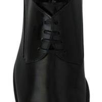 Black Leather Dress Formal Wingtip Shoes