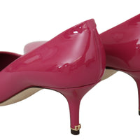 Pink Patent Leather Heels Pumps Shoes