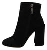 Black Suede L'Amore E'Bellezza Boots Shoes