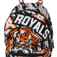 Multicolor Tiger Print Mens Casual School Backpack Travel Bag
