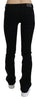 Black Low Waist Skinny Denim Cotton Jeans