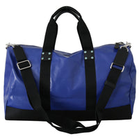 Blue Shoulder Sling Travel Luggage Cotton Bag