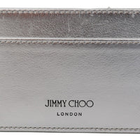 Athini Silver Leather Card Holder