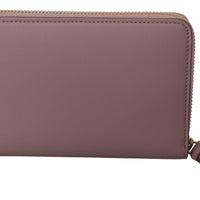 Christie Mauve Leather Wallet