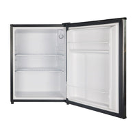 2.4 Cubic-Ft Stainless Steel Refrigerator