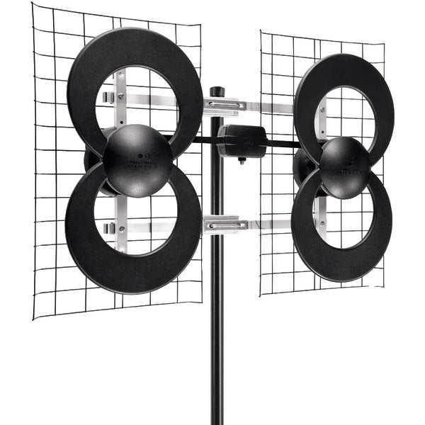 ClearStream(TM) 4 Quad-Loop UHF Outdoor Antenna with 20" Mount