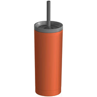 20-Oz. Superb Sippy Cup Insulated Tumbler with Flexible Straw (Orange/Black)