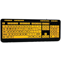 EasyTouch(TM) 132 Luminous Large-Print Desktop Keyboard